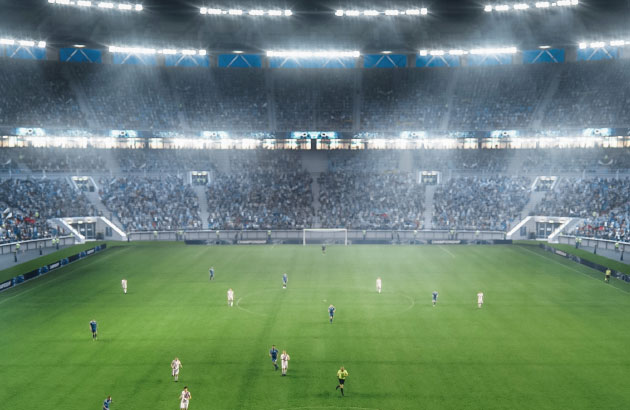 Soccer stadium