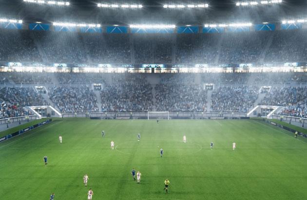 Soccer stadium
